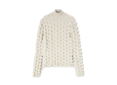 AMBUSH Spikes Turtleneck "Light Grey"