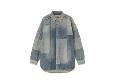 AMBUSH Patchwork Denim Shirt "Washed Blue"