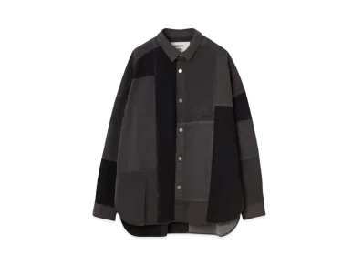 AMBUSH Patchwork Denim Shirt "Black"