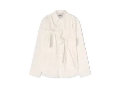 AMBUSH Ribbon Shirt "White"