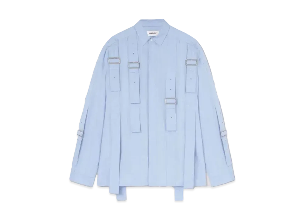 AMBUSH Belted Shirt "Ballad Blue"