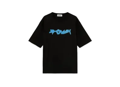 AMBUSH Neon Graphic T-Shirt "Black"