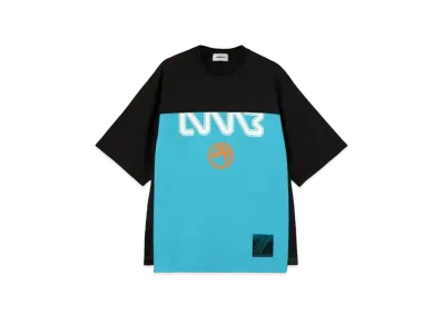 AMBUSH Panelled Graphic SS T-Shirt "Black"