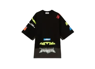 AMBUSH Layered Big SS T-Shirt "Black"