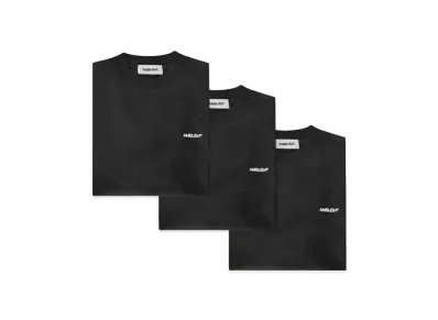 AMBUSH T-Shirts Tripack "Black"