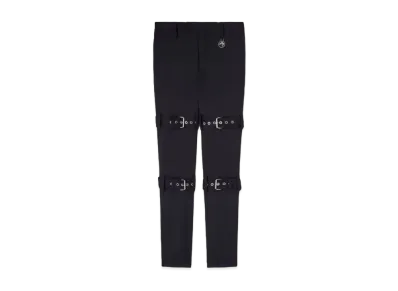 AMBUSH Slim Bondage Pants "Navy"