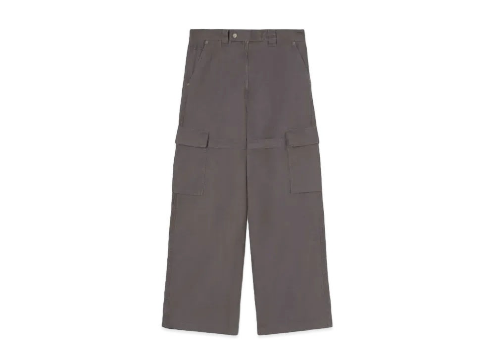 AMBUSH Relaxed Fit Cargo Pants "Slate Grey"