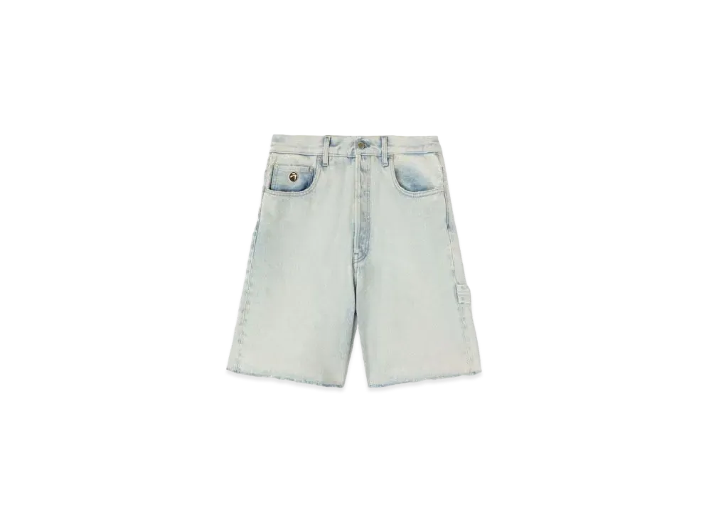 AMBUSH Rawedge Denim Short "Light Blue"