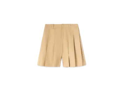 AMBUSH Pleated Short Pants "Beige"