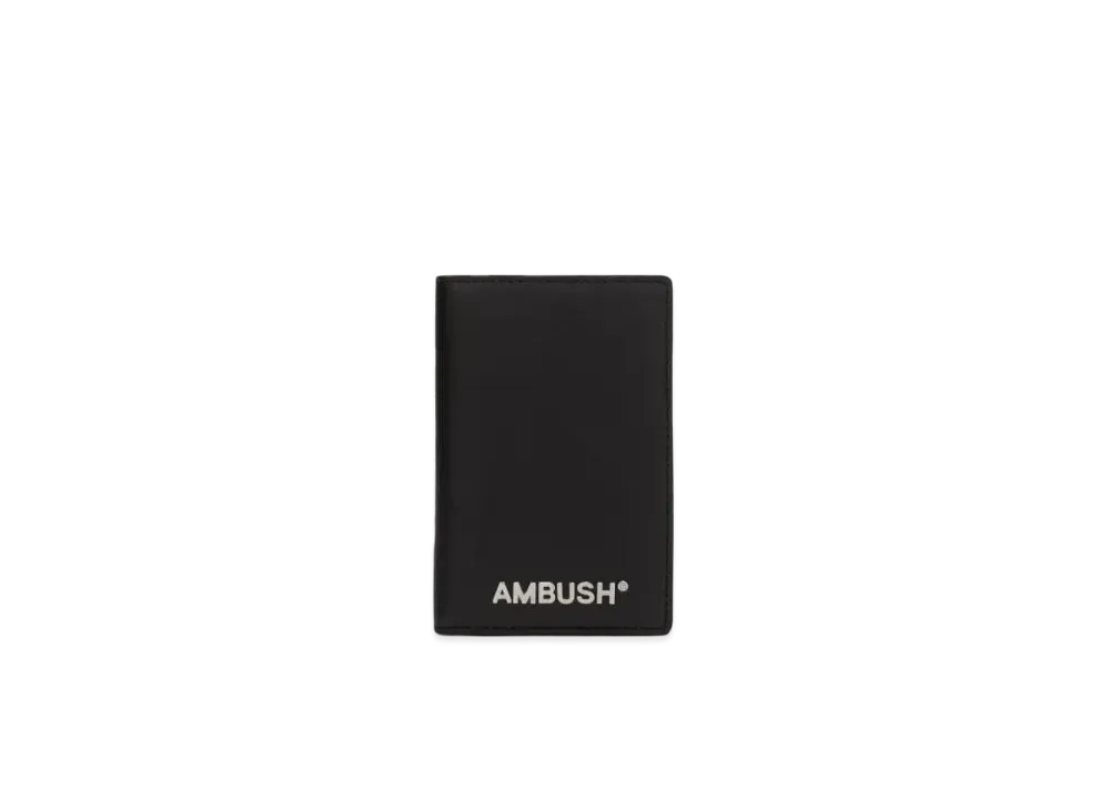 AMBUSH Folded Card Holder "Black"