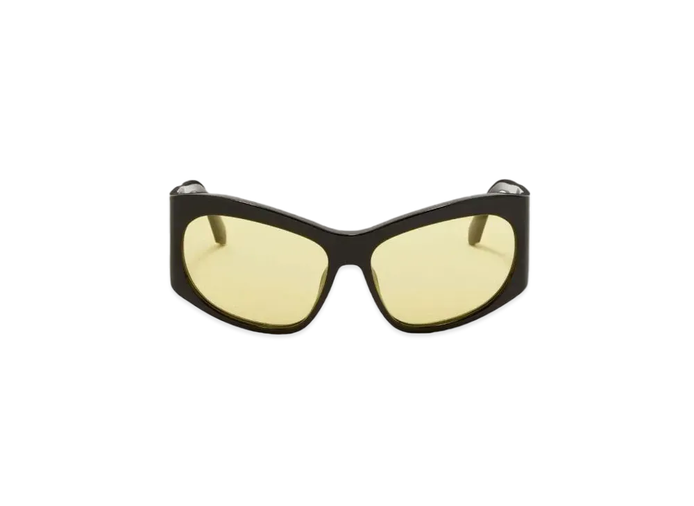 AMBUSH Daniel Sunglasses "Black Yellow"