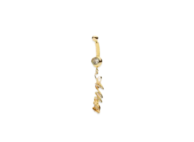 AMBUSH Amb Initial Charm Earring "Gold"