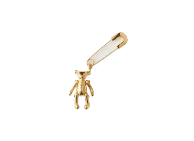 AMBUSH Teddy Bear Charm Earring 925 "Gold"