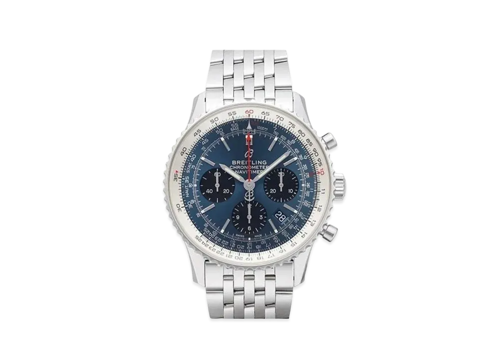 Breitling Navitimer B01 Chronograph 43 "Blue/Stainless Steel"