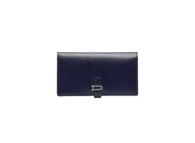 DELVAUX Leonce Long Wallet Opera Calf "Night Sky"