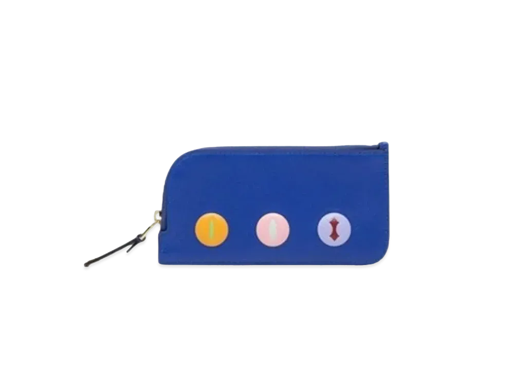 デルヴォー x カスパー・ボスマンス ジップ カードホルダー スターゲイザー "ウトラメール/マルチカラー" AB0652BUK0BATDO