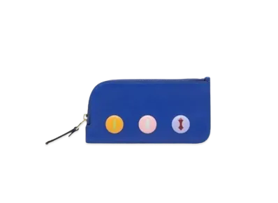 DELVAUX x Kasper Bosmans Zipped Card Holder Stargazer "Outremer/Multicolour"