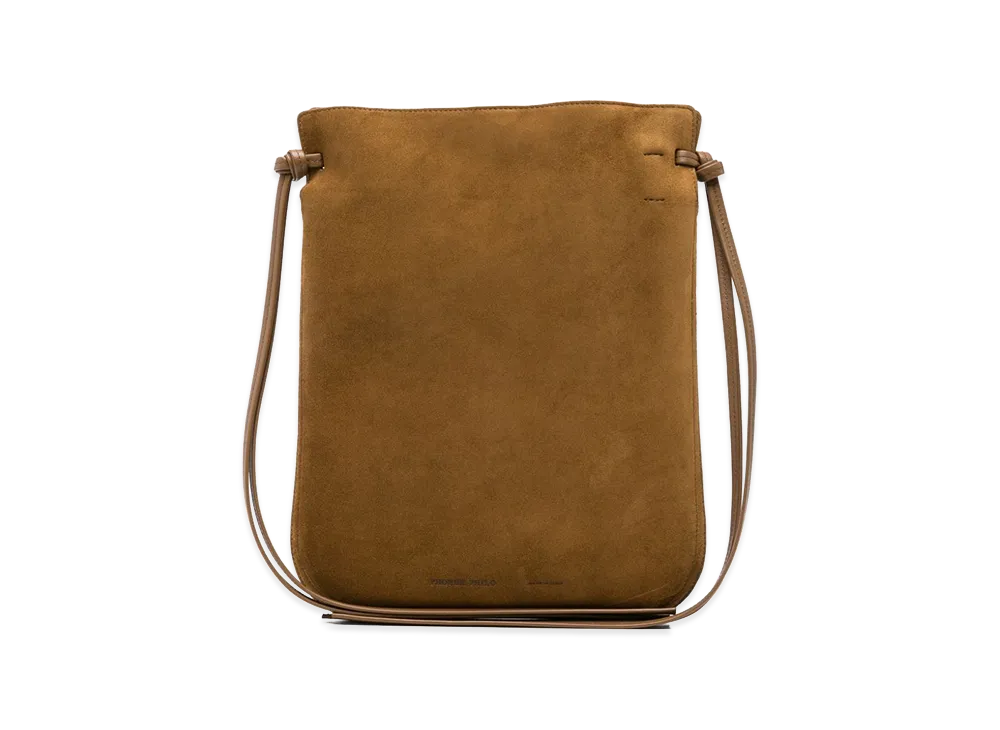 PHOEBE PHILO Shoulder Bag "Leather Brown"