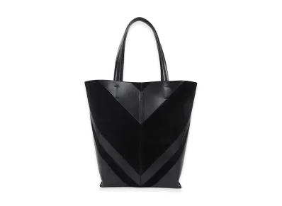 PHOEBE PHILO Pot Cabas Tote Bag "Black/Silver"