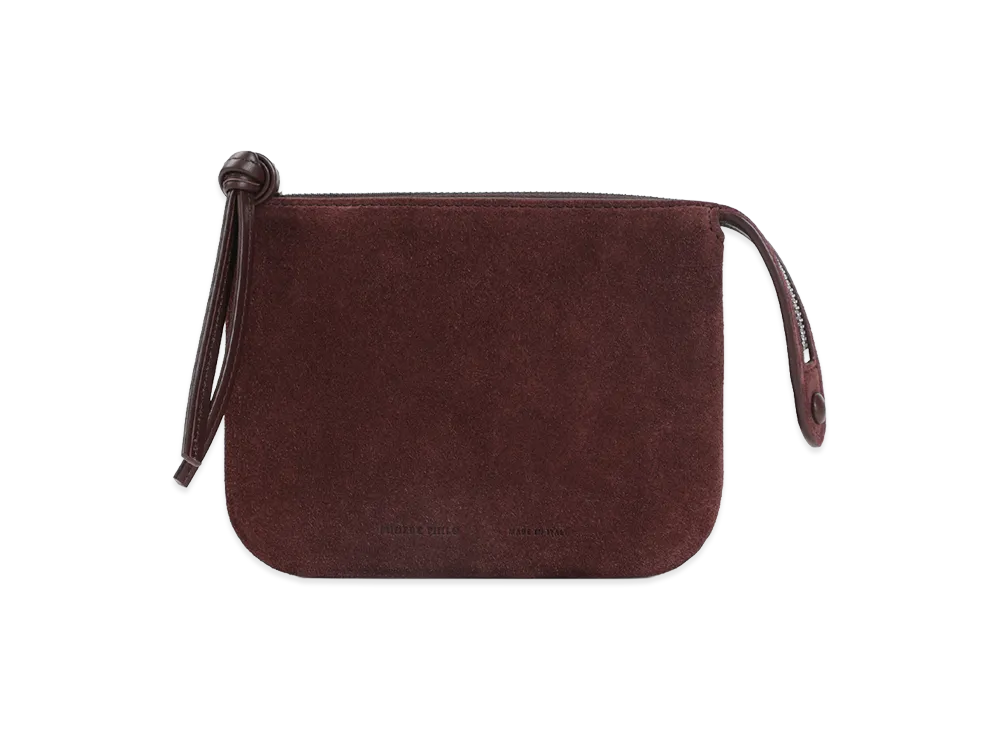 PHOEBE PHILO Women's Pocket Gig "Oxblood Silver"