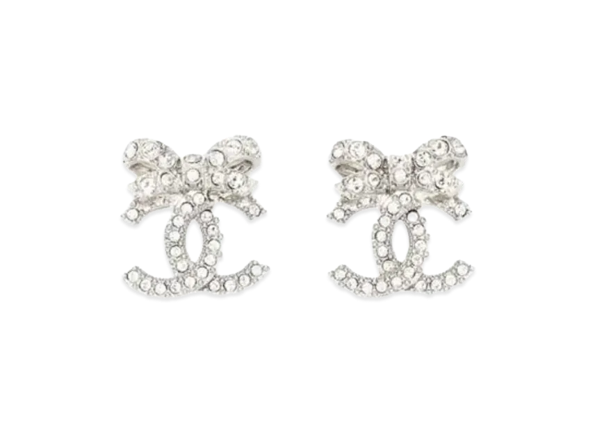 CHANEL シルバー ダブルCロゴ ピアス シャネル ウィメンズ ライン CHANEL シルバー ダブルCロゴ ピアス シャネル ウィメンズ ライン