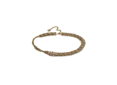 CHANEL Chain Belt Metal & Strass "Gold/Crystal"