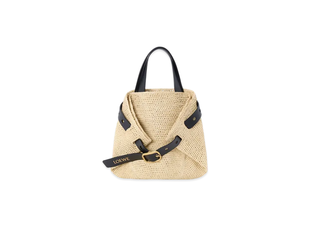 LOEWE Punch Hole Shopper Mini "Natural"