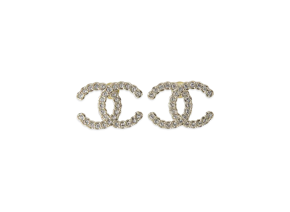 CHANEL Earrings Coco Mark "Gold"