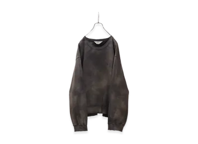 ANCELLM Unevenness Sweat Shirt "Dark Plum"