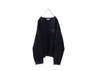 ANCELLM Bridge Sweat Shirt "Navy"