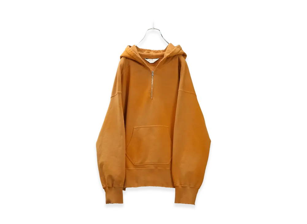 ANCELLM Half Zip Hoodie "Yellow"