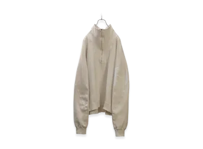 ANCELLM Smooth Knit Pullover Shirt "Gray"