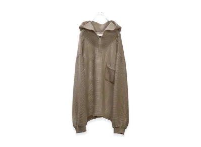 ANCELLM Wool Russell Hoodie "Sand"