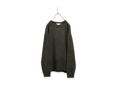 ANCELLM Unevenness LS T-Shirt "Black"