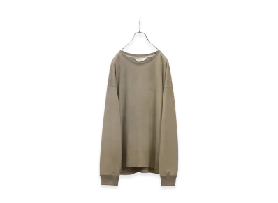 ANCELLM Unevenness LS T-Shirt "Gray"