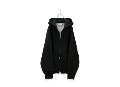 ANCELLM Zip Up Hoodie "Black"