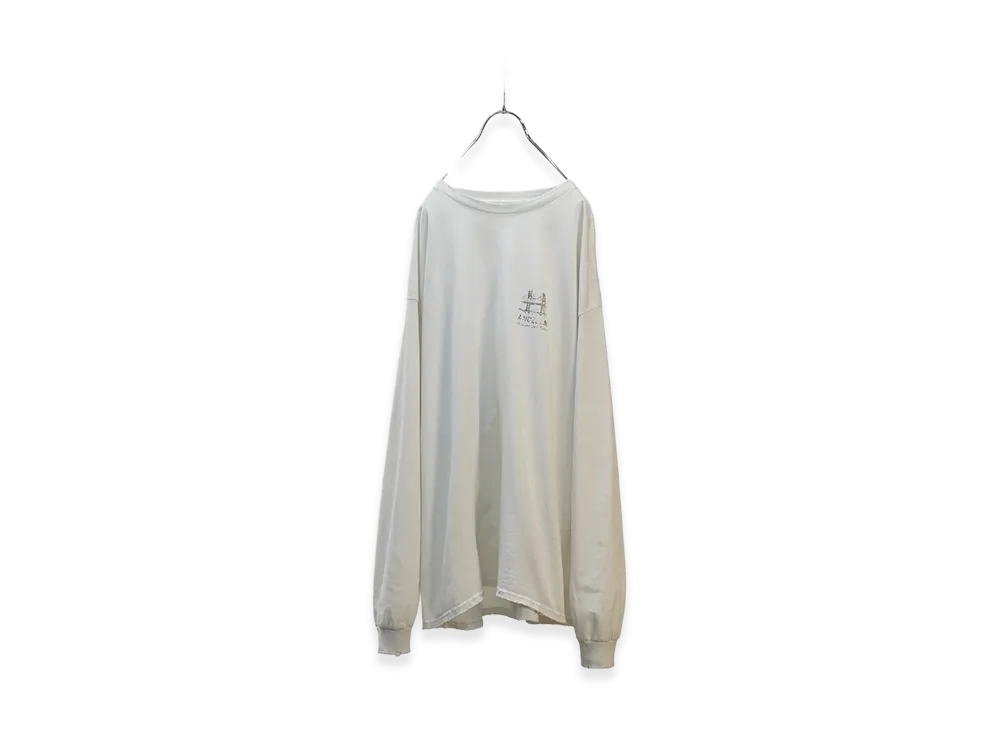 ANCELLM Bridge L/S T-Shirt "White"