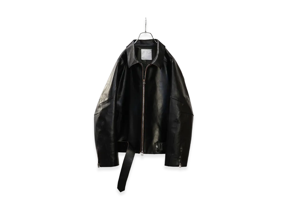 ANCELLM H.L Zip Up Jacket "Black"