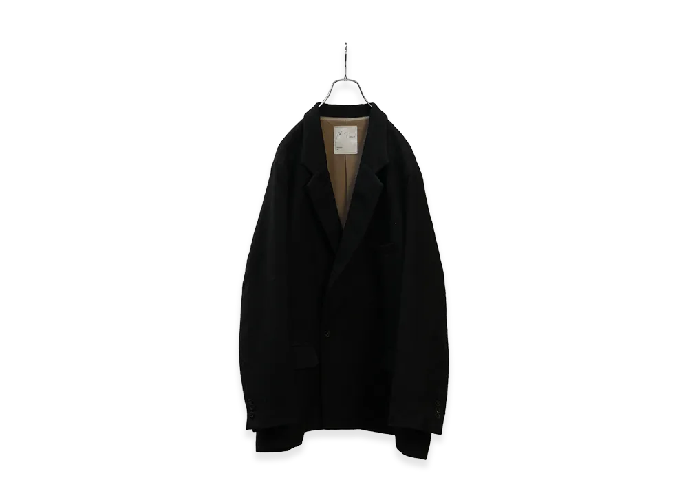 ANCELLM Semi-Double Tailored Jacket "Black"