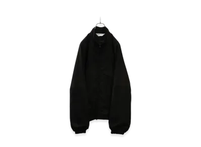 ANCELLM Vegan Suede Kimono Blouson "Black"