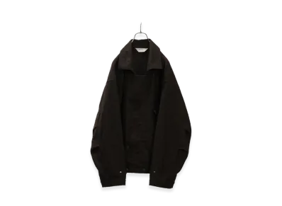 ANCELLM Pilling Wool Double Blouson "Brown"