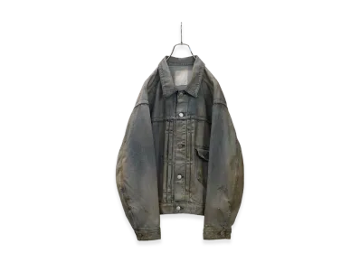 ANCELLM Aging Denim Jacket "Indigo"