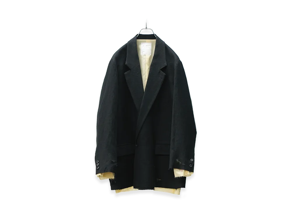 ANCELLM Eden Tailored Jacket C "Black/Yellow"