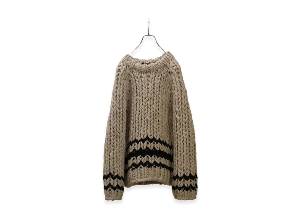ANCELLM Chunky Knit "Beige"