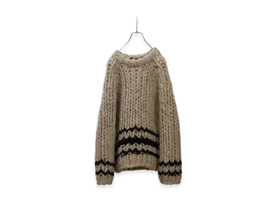 ANCELLM Chunky Knit "Beige"