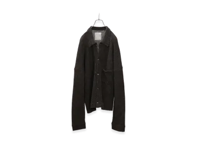 ANCELLM Kimono Knit Shirt "Brown"