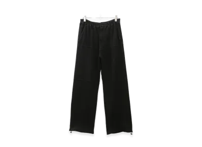 ANCELLM Switching Smooth Knit Pants "Black"