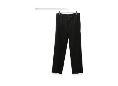 ANCELLM Shoe Cut Slacks "Black"