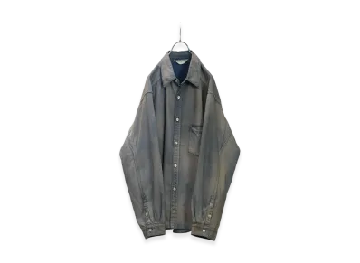 ANCELLM Denim Dress Shirt "Indigo"