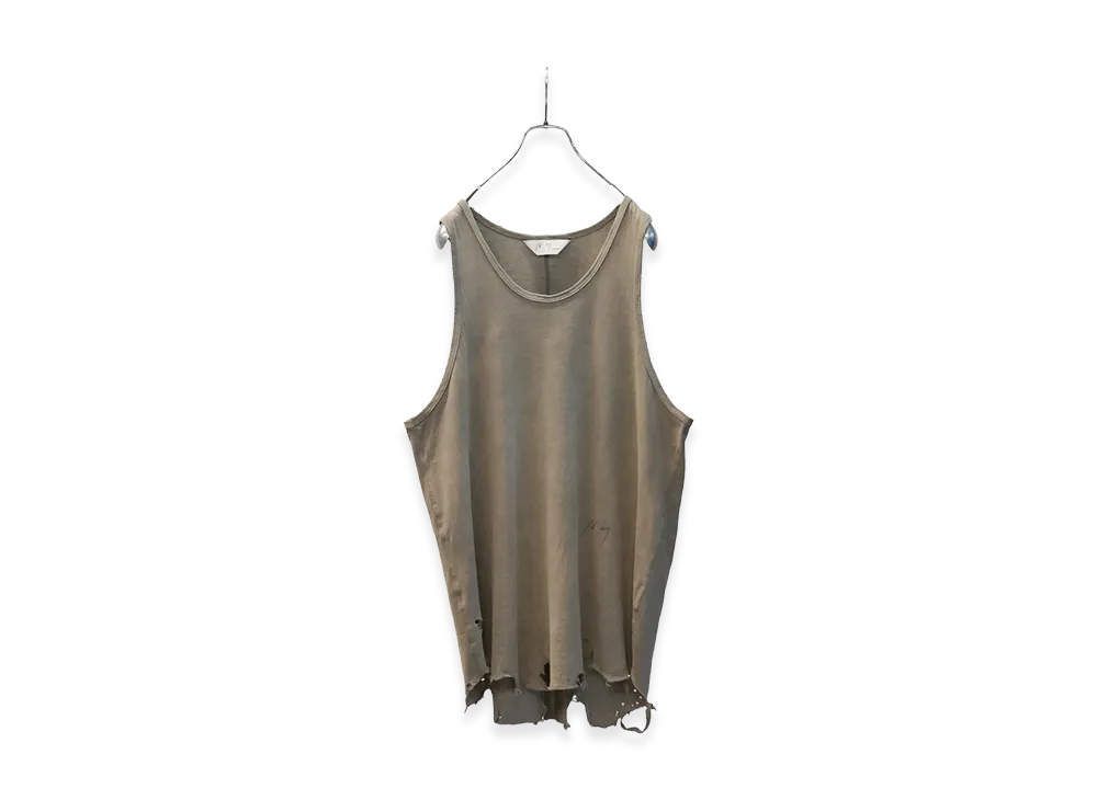 ANCELLM Damage Tank Top 